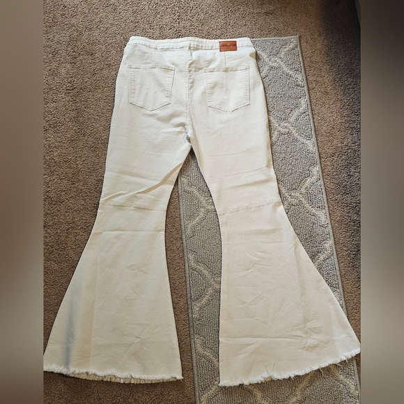 Home Folk plus size Bell bottoms flare leg jeans - Picture 2 of 2